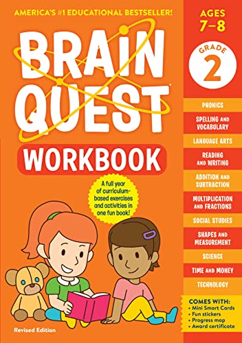 Brain Quest Workbook: 2nd Grade Revised Edition (Brain Quest Workbooks) von Workman Publishing